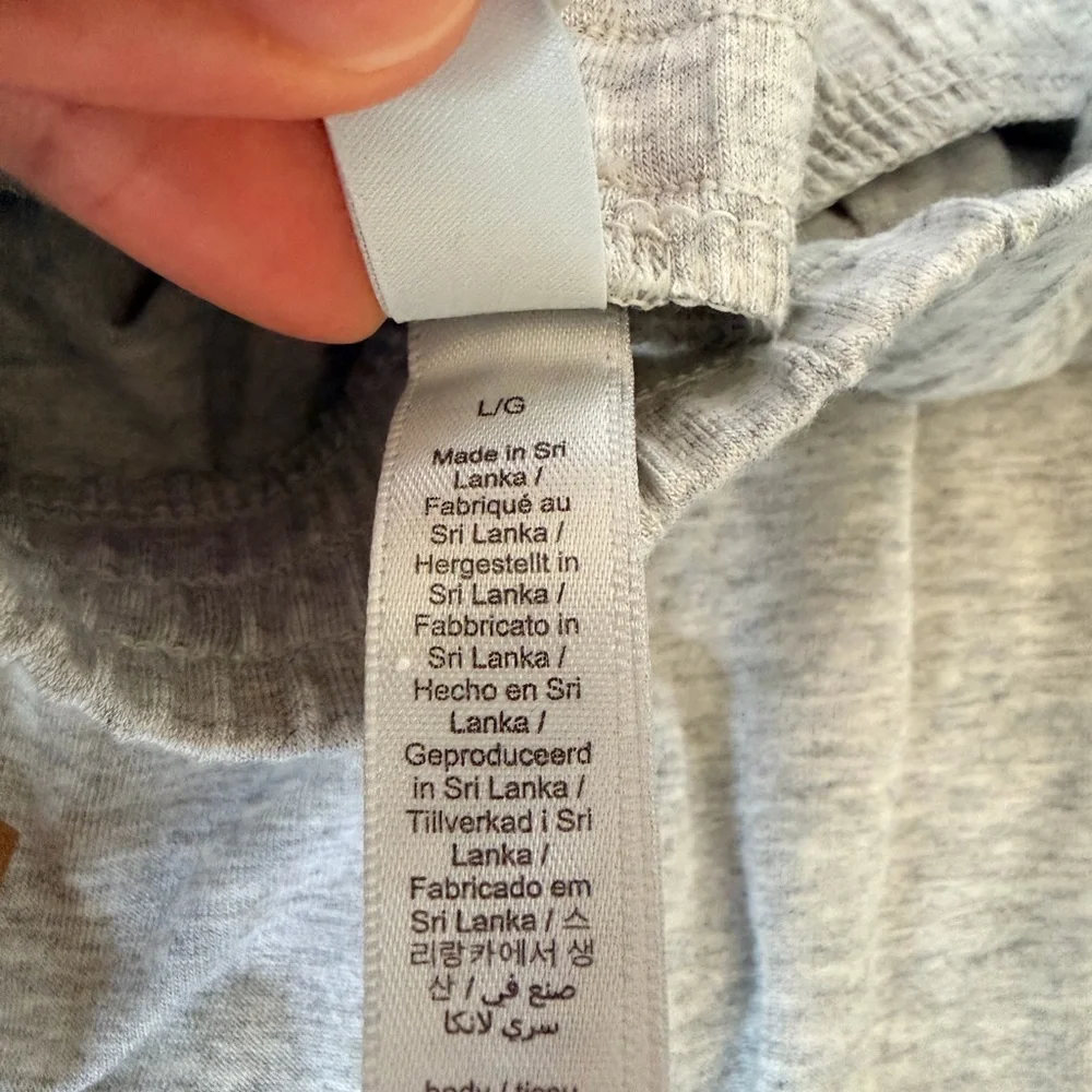 NWT SKIMS Men’s Light Gray Jersey Long-Sleeve Button Pajama Set